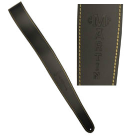 Martin Leather Slim Guitar Strap - Black