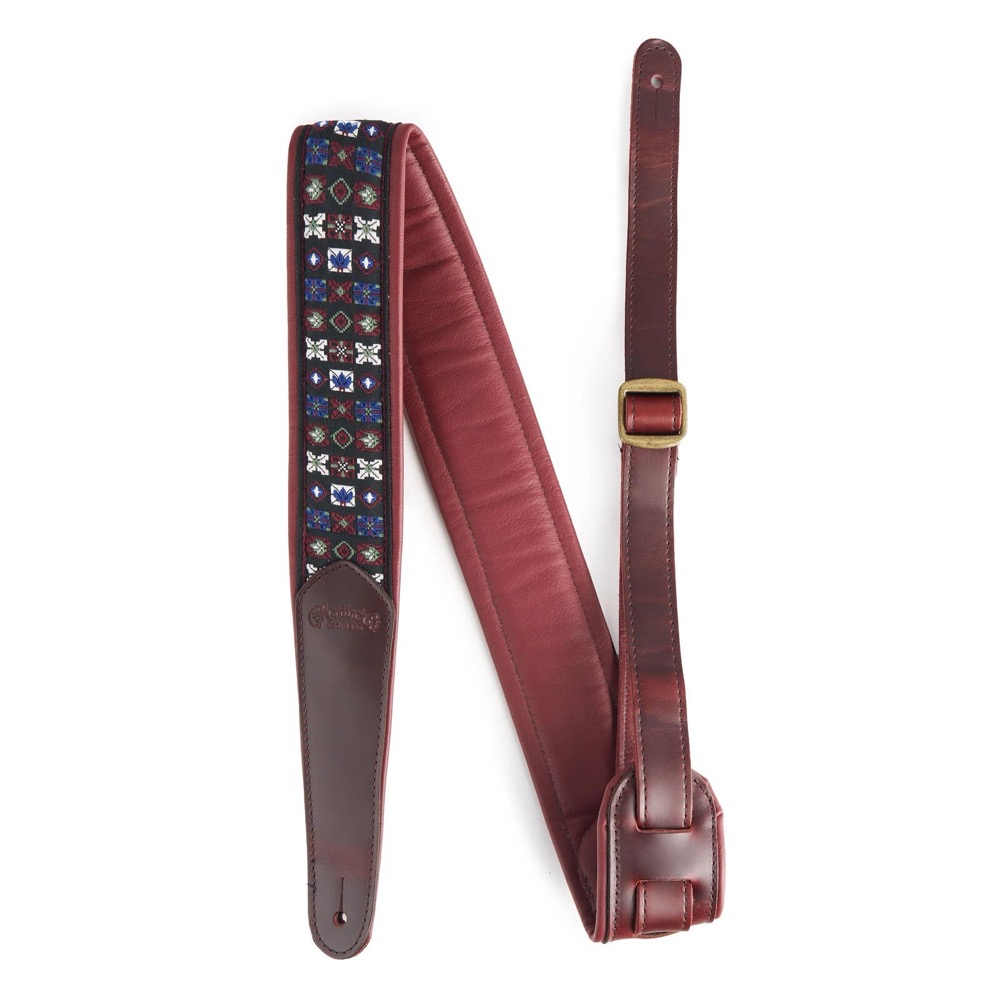Martin Strap Retro Jacquard Leather Festival