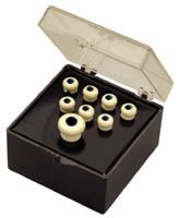 Martin Bridge White With Black Dot Pin Set