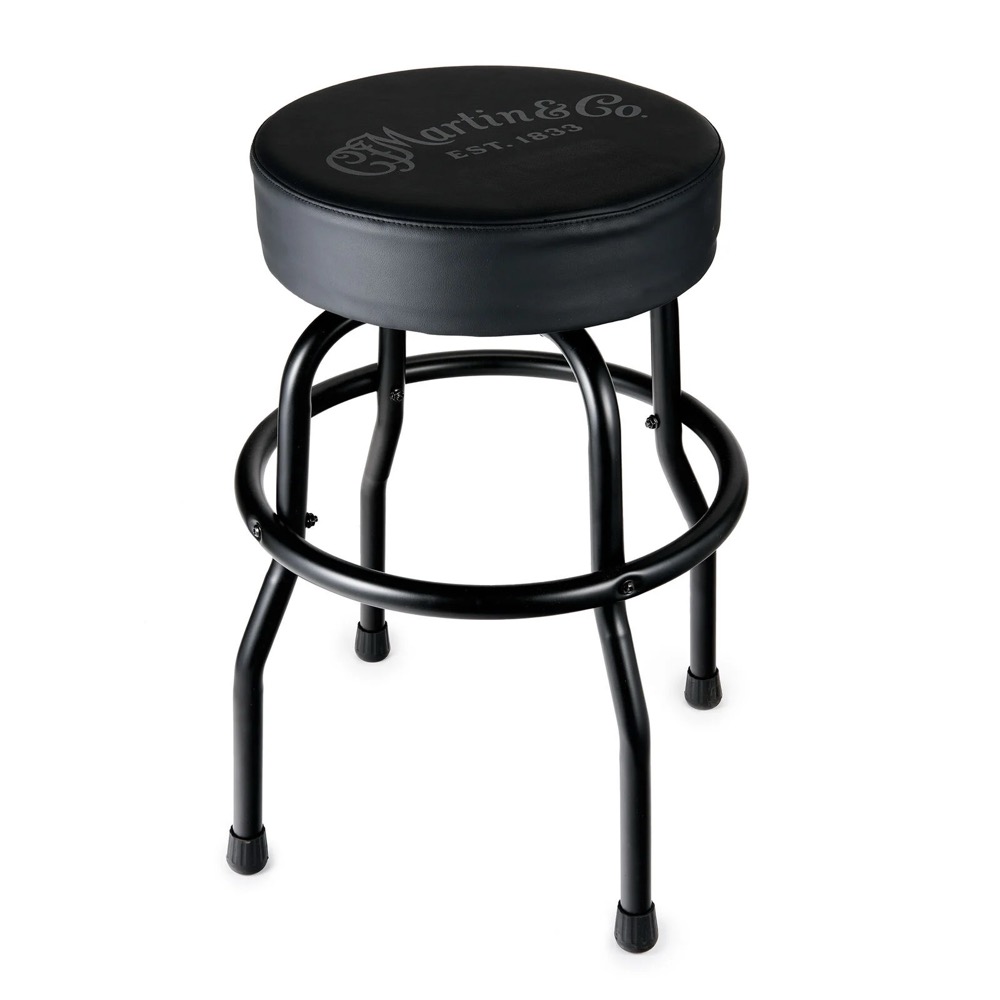 Martin Barstool, Black Base, Black Logo 24