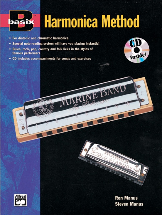 Basix Harmonica Method Bk/Cd