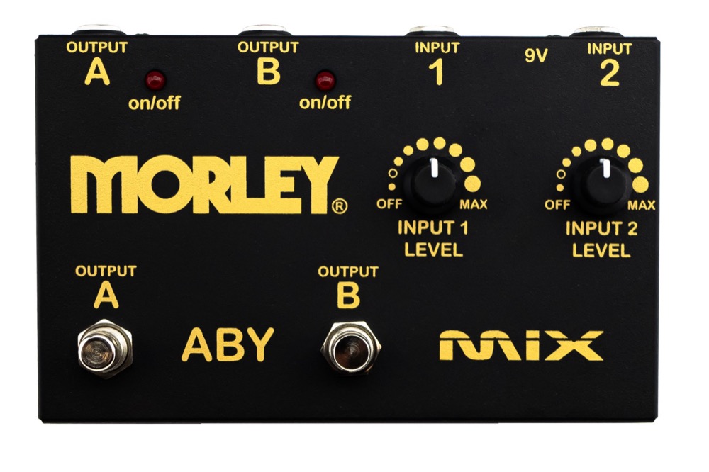 Morley Gold Series ABY Mixer Pedal/Combiner