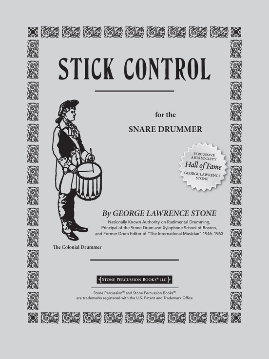 Stick Control For The Snare Beginner - Stone