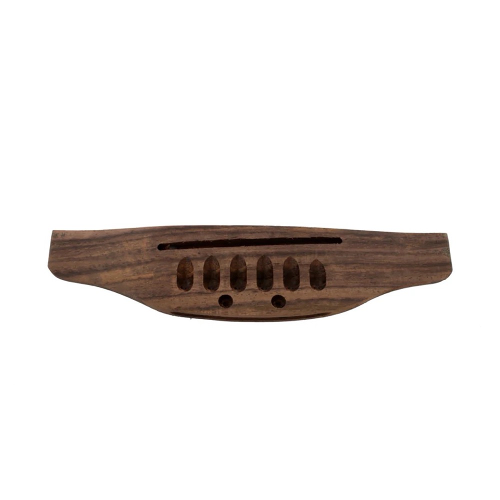 Allparts Rosewood Acoustic Top Loading Bridge  &hellip;