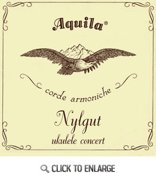 Aquila Concert All Nylgut Ukulele Strings Low G  &hellip;
