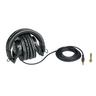 Audio-Technica Audio Technica ATH-M30X Closed Back Monitor Headphones - Recording