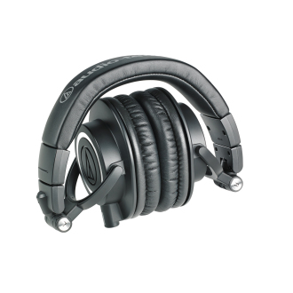 Audio-Technica Audio Technica ATH-M50x Dynamic Professional Monitor Headphone Closed - Recording