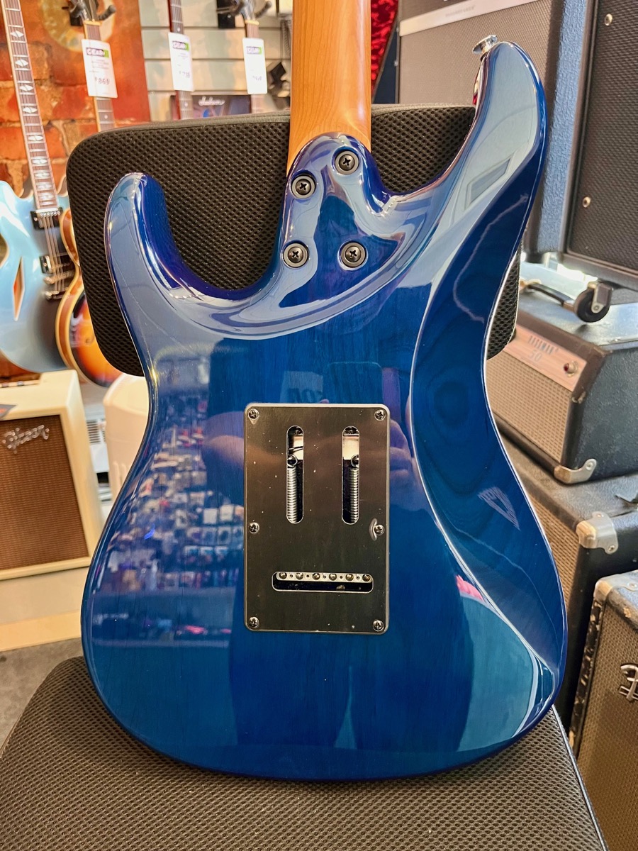 Ibanez Ibanez AZ722S1 AZ Standard SSH Electric Guitar, Transparent Turquoise Burst - Guitars