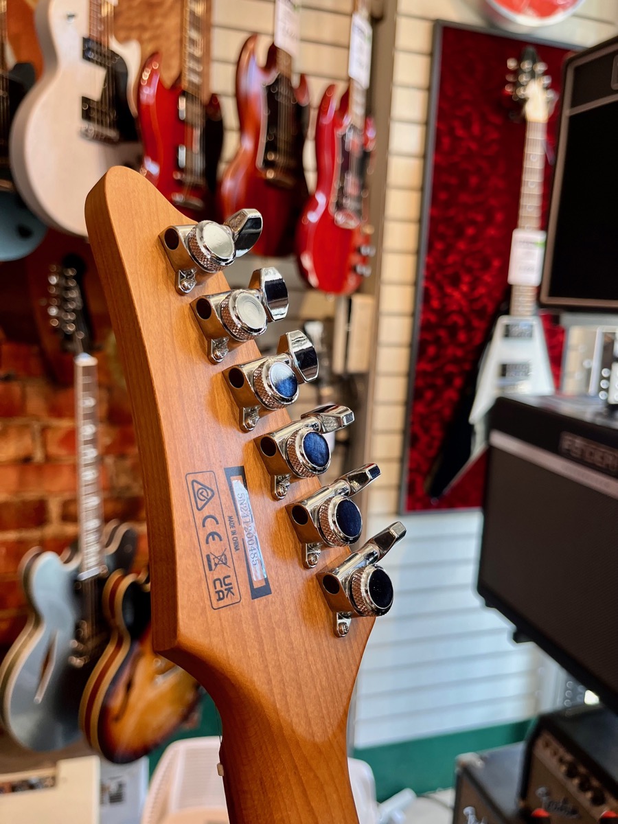 Ibanez Ibanez AZ722S1 AZ Standard SSH Electric Guitar, Transparent Turquoise Burst - Guitars