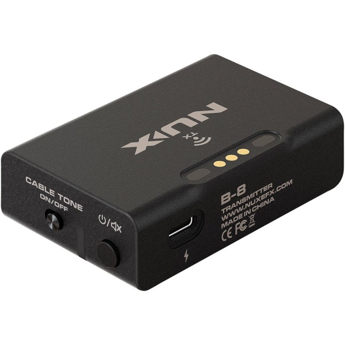 NUX NUX B-8 Wireless System for Guitar, Bass, Pro 2.4GHz - Live Sound, DJ