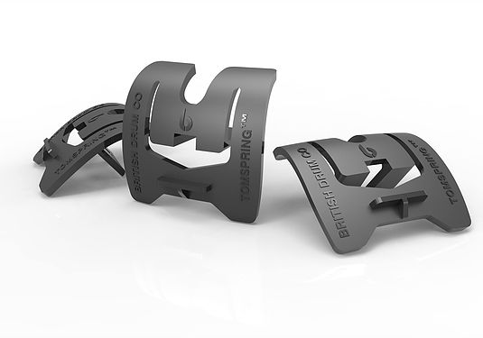 British Drum Co Tomspring Set Of 3 Snare  &hellip;