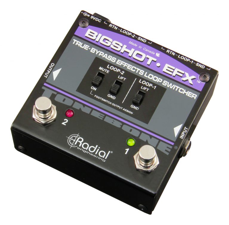 Radial Radial BigShot EFX Effects Loop Switcher w/LEDs - Effects