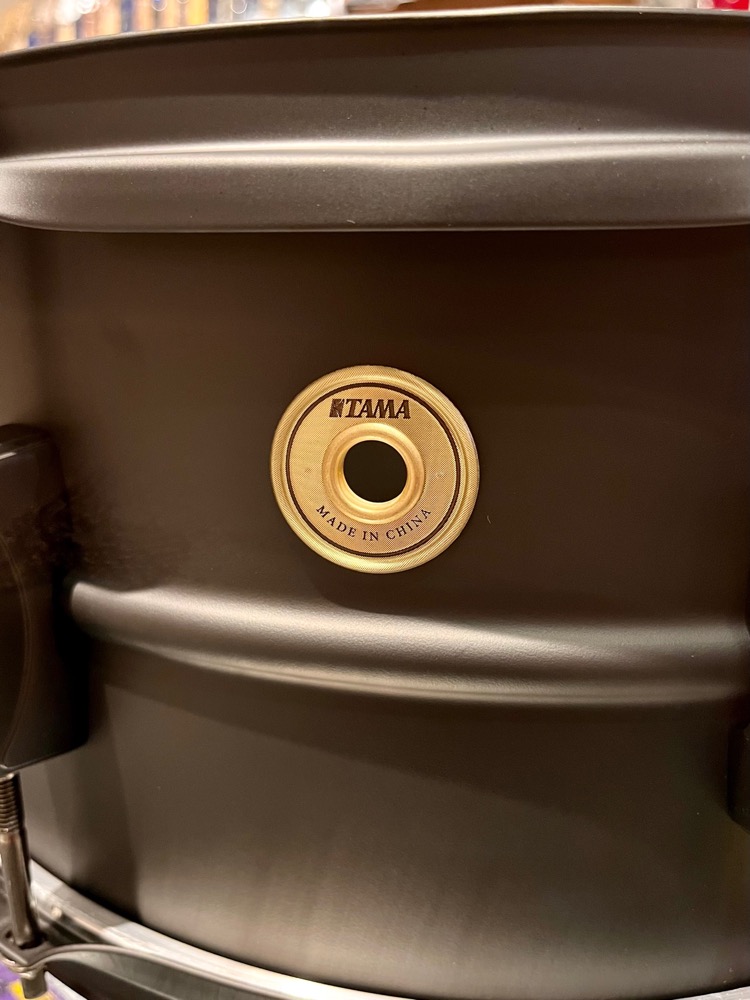 Tama Tama BST1465 Metalworks Steel Snare 6.5x14 Black - Drums