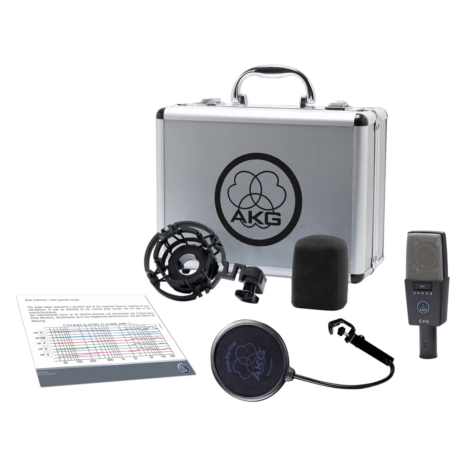 AKG AKG C414 XLS Large Diaphragm Condenser Microphone - Recording