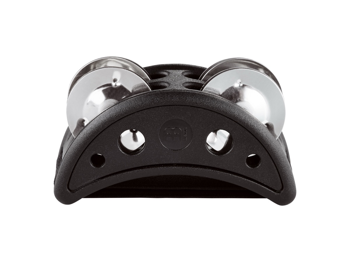 Meinl Compact Foot Tambourine - Black