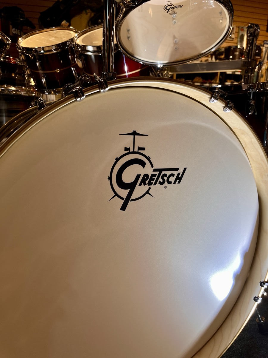 Gretsch Drums Gretsch Catalina Maple 4 Piece Shell Pack 12,16,22 w/Snare In Black Stardust - Drums
