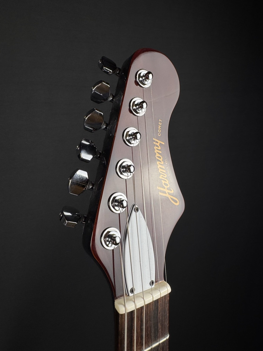 Harmony Harmony Comet Semi-Hollow Guitar, Space Black, Mono Bag B-STOCK - Guitars