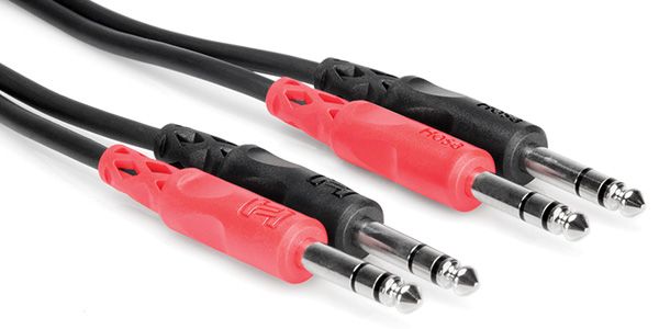 Hosa CSS-202 Stereo Interconnect Dual 1/4  &hellip;