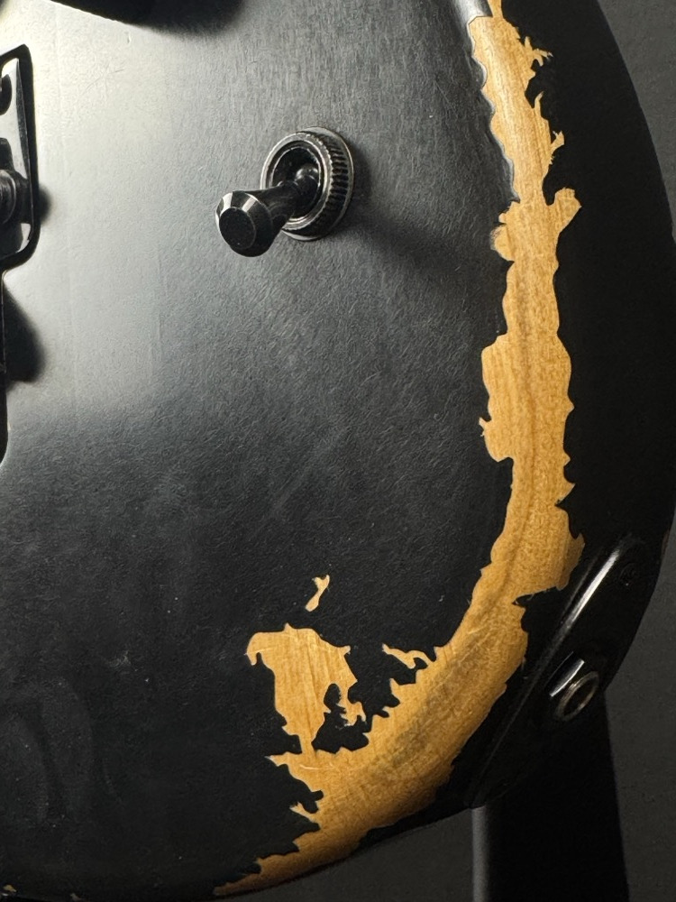 Charvel Charvel Pro-Mod Relic San Dimas Style 1 HH, Floyd Rose, Weathered Black - Guitars