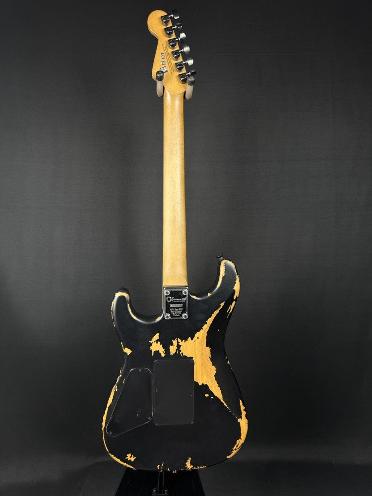 Charvel Charvel Pro-Mod Relic San Dimas Style 1 HH, Floyd Rose, Weathered Black - Guitars