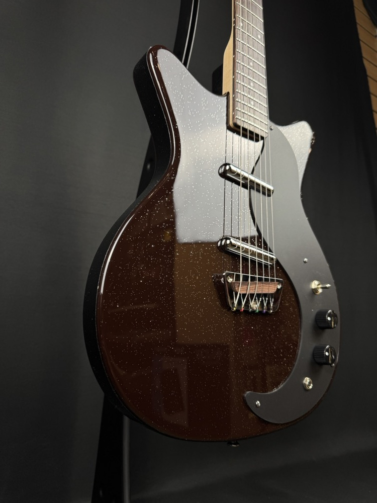 Danelectro Danelectro '59 Glitter - Maroon, Silver - Guitars