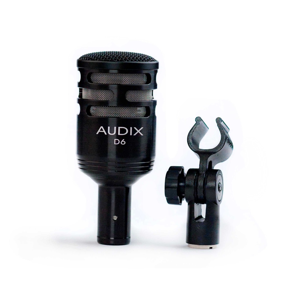 Audix Audix D6 Dynamic Kick Drum Mic - Recording