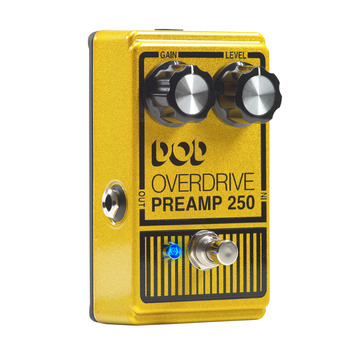 DOD Digitech DOD Overdrive Preamp 250 Pedal With True Bypass and LED - Effects