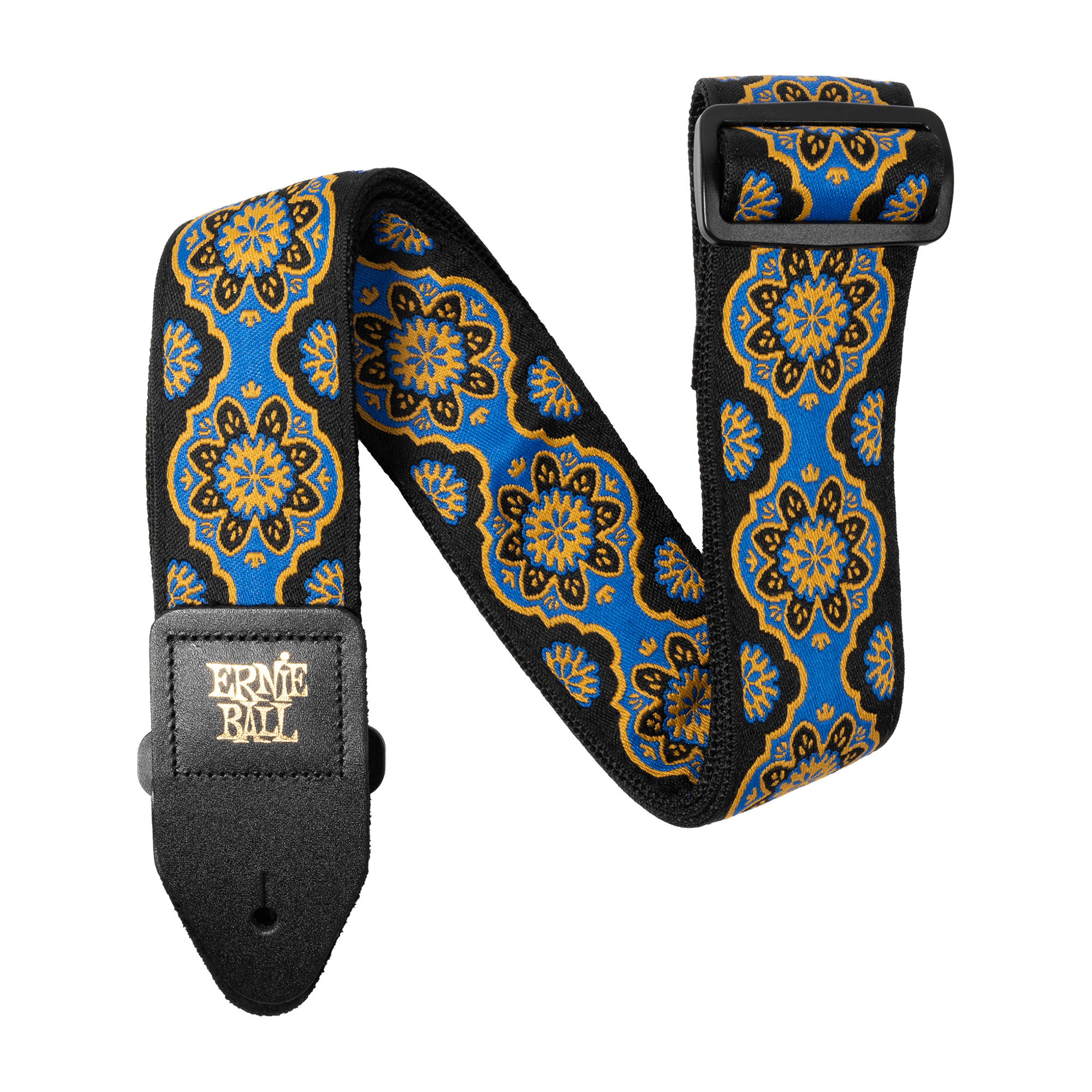 Ernie Ball Kaleidoscope Blue Jacquard Strap