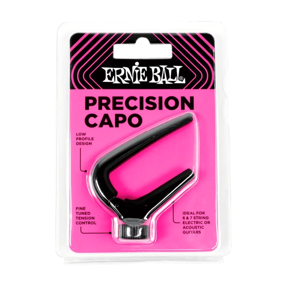 Ernie Ball Ernie Ball Precision Capo - Black - Guitars
