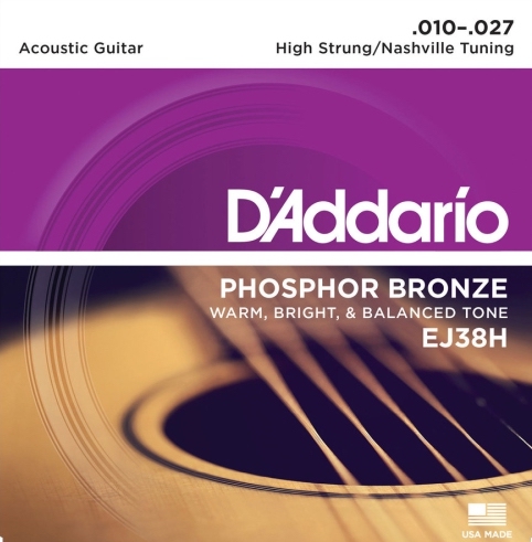D'Addario EJ38H Phosphor Bronze High  &hellip;