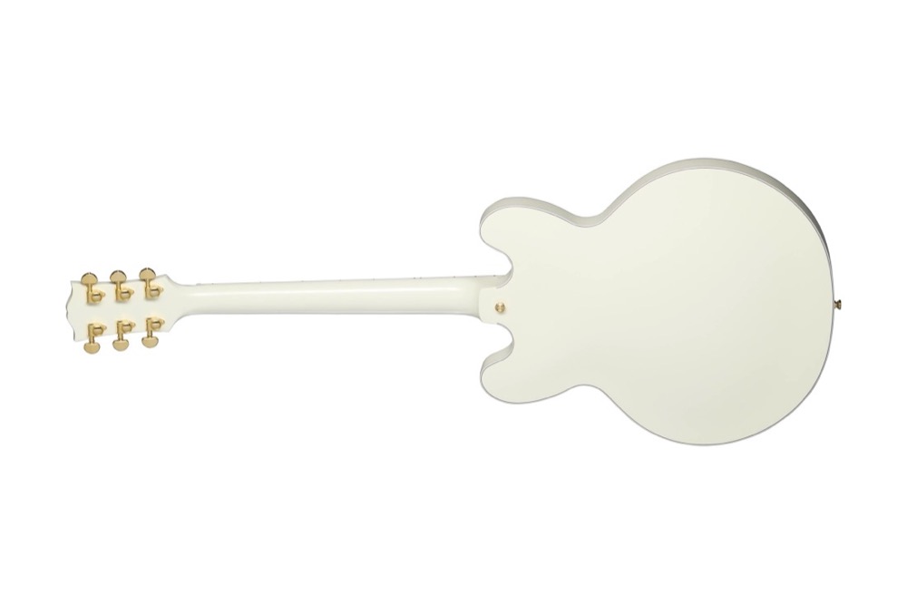 Epiphone Epiphone 1959 ES-355 Reissue Inspired By Gibson Custom In Classic White - Guitars