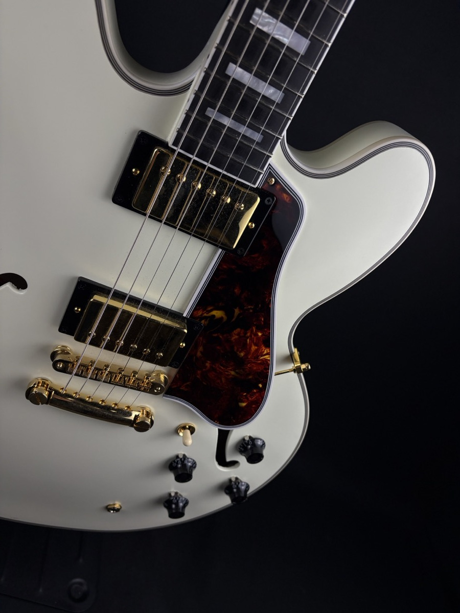 Epiphone Epiphone 1959 ES-355 Reissue Inspired By Gibson Custom In Classic White - Guitars