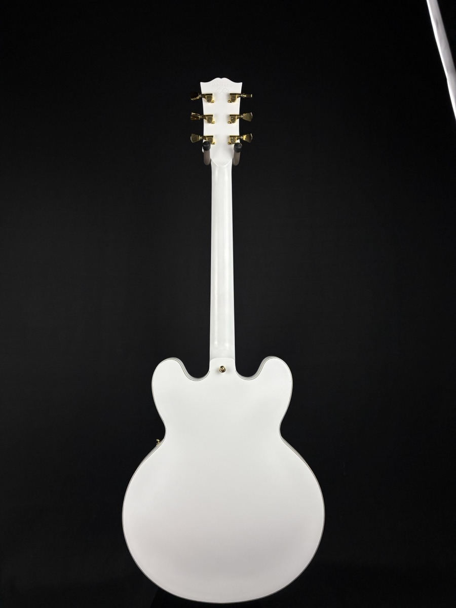 Epiphone Epiphone Alex Lifeson 1976 ES-355 Reissue, Hardshell Case - Alpine White - Guitars