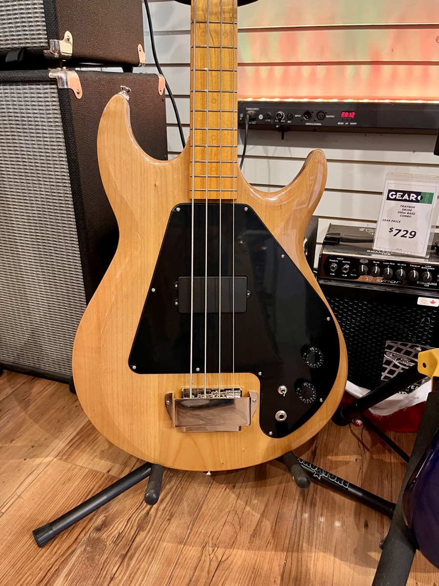 Epiphone Epiphone Grabber Bass In Natural With Gigbag - Used