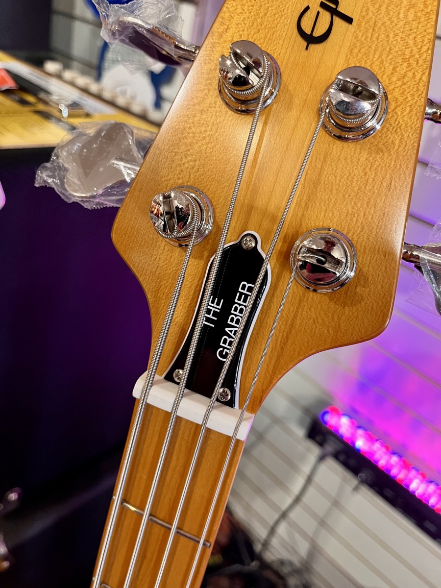 Epiphone Epiphone Grabber Bass In Natural With Gigbag - Used