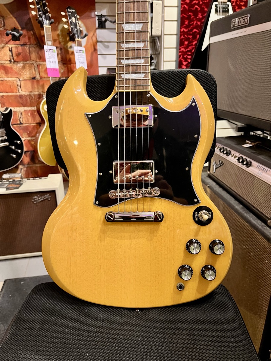 Epiphone Epiphone SG Standard TV Yellow With Gig Bag - Guitars