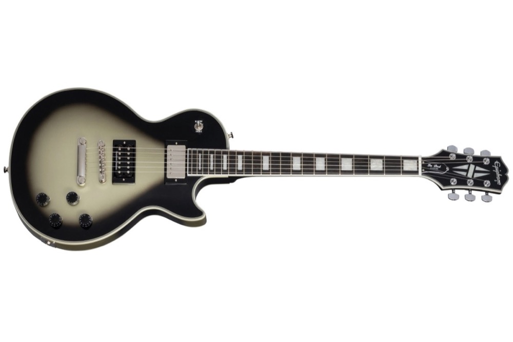 Epiphone Epiphone Adam Jones Korin Faught's Sensation Les Paul In Antique Silverburst - Guitars