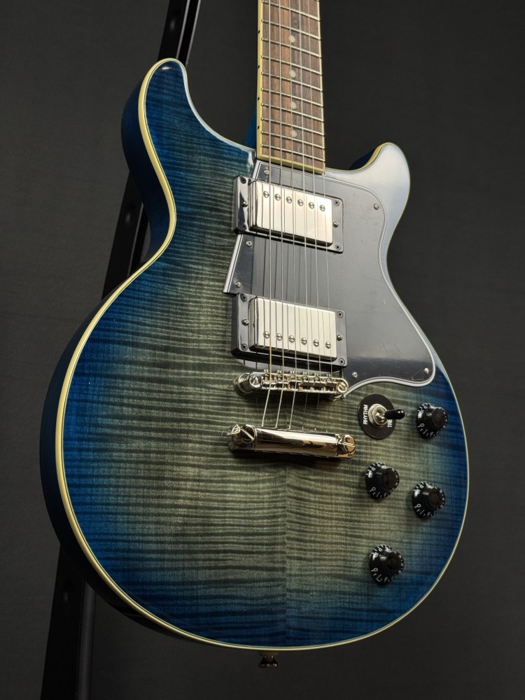 Epiphone Epiphone Les Paul Special Double Cut Figured Guitar - Ocean Water - Guitars