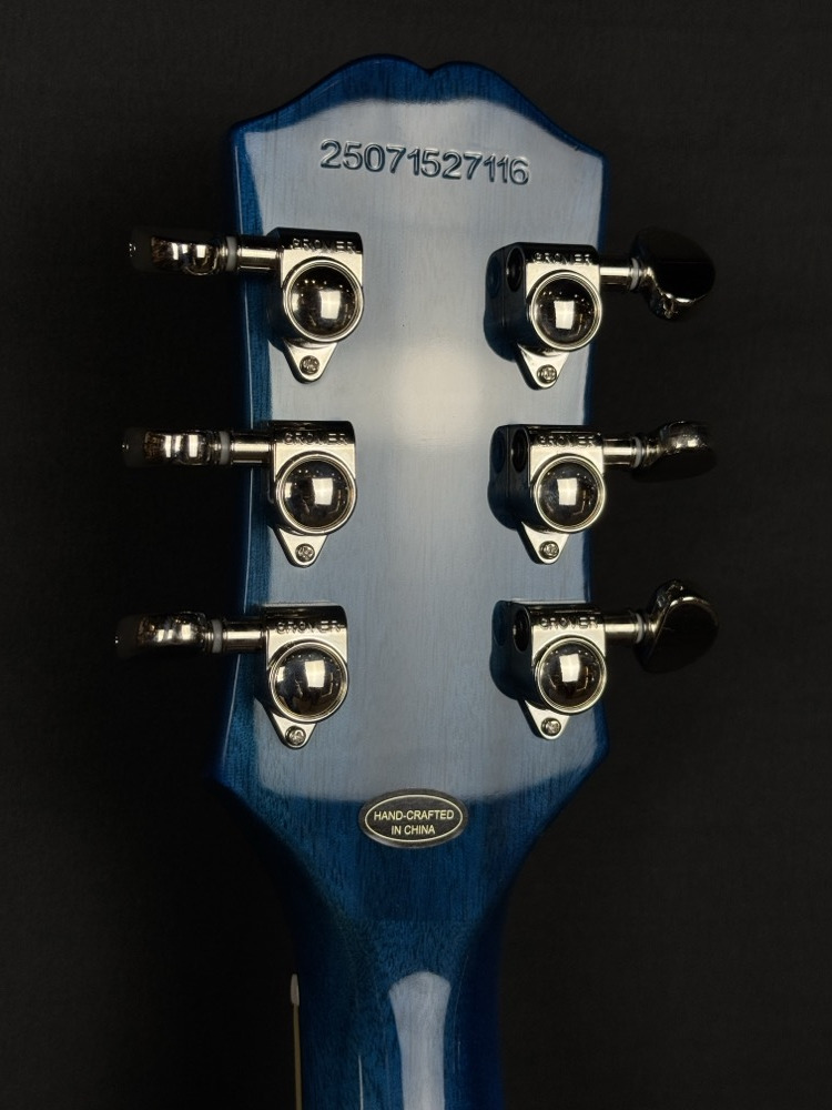 Epiphone Epiphone Les Paul Special Double Cut Figured Guitar - Ocean Water - Guitars