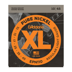 D'Addario EPN110 Pure Nickel Reg 10-46