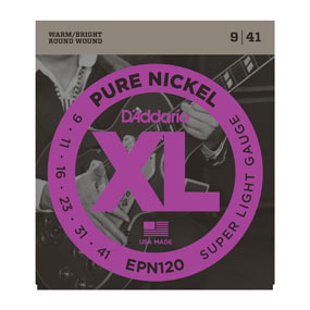D'Addario Pure Nickel Light 9-42