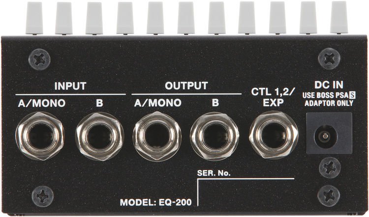 BOSS BOSS EQ-200 Advanced EQ - Effects