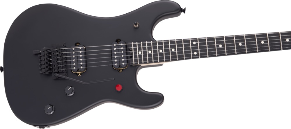 EVH EVH 5150 Series Standard, Ebony, Stealth Black - Guitars