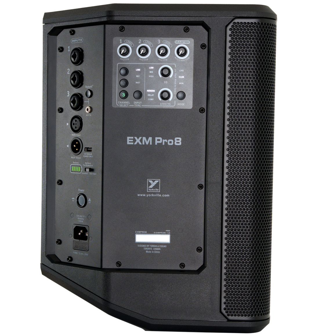 Yorkville Yorkville EXM Pro-8  Battery Powered Loudspeaker - Live Sound, DJ