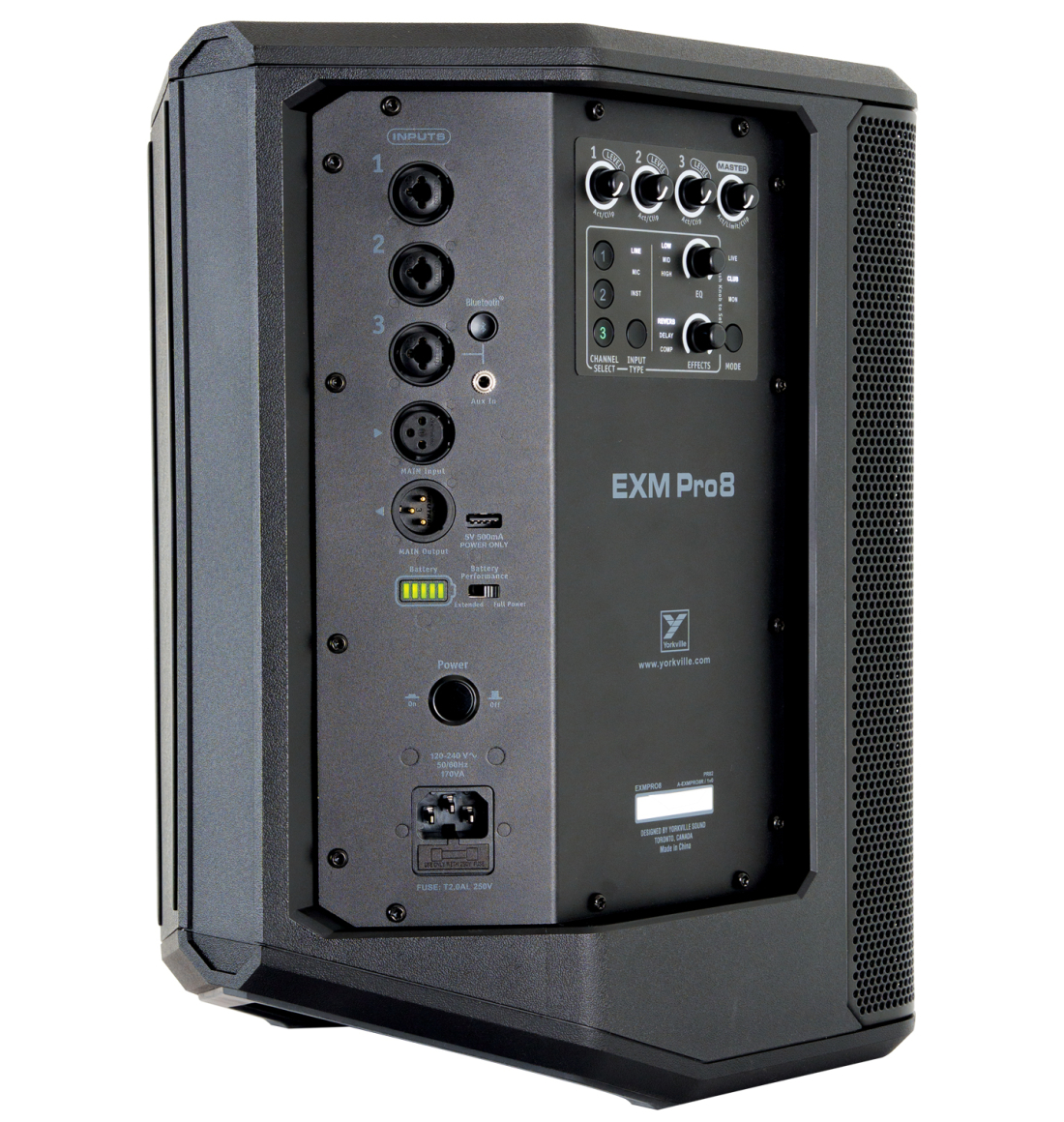 Yorkville Yorkville EXM Pro-8  Battery Powered Loudspeaker - Live Sound, DJ