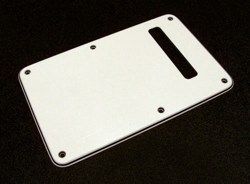 Fender Strat Backplate, Parchment