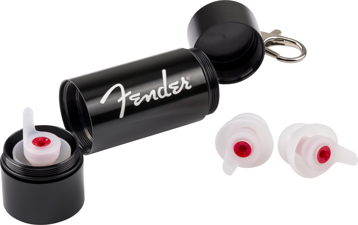 Fender Deluxe Hi-Fi Ear Plugs 20db Noise Reduction