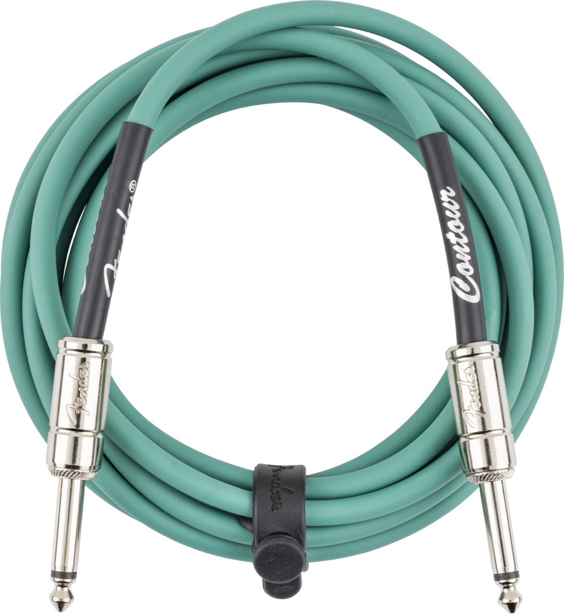 Fender 10 Foot Contour Cable In Sherwood Green