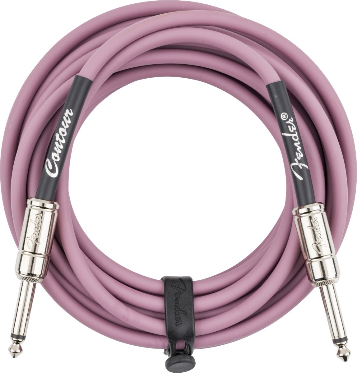 Fender 18.6 Foot Contour Cable In Burgundy Mist