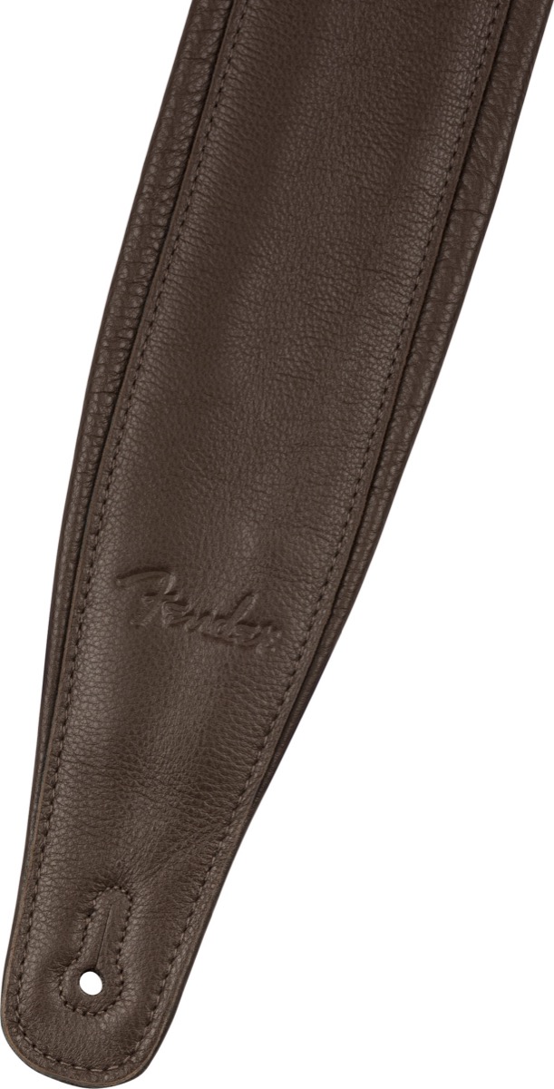Fender Fender Strap 3.5" Premium Leather Strap Brown - Guitars